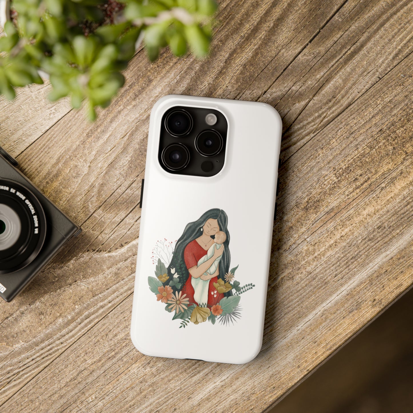 Persian Calligraphy Phone Case, Model "Mom"