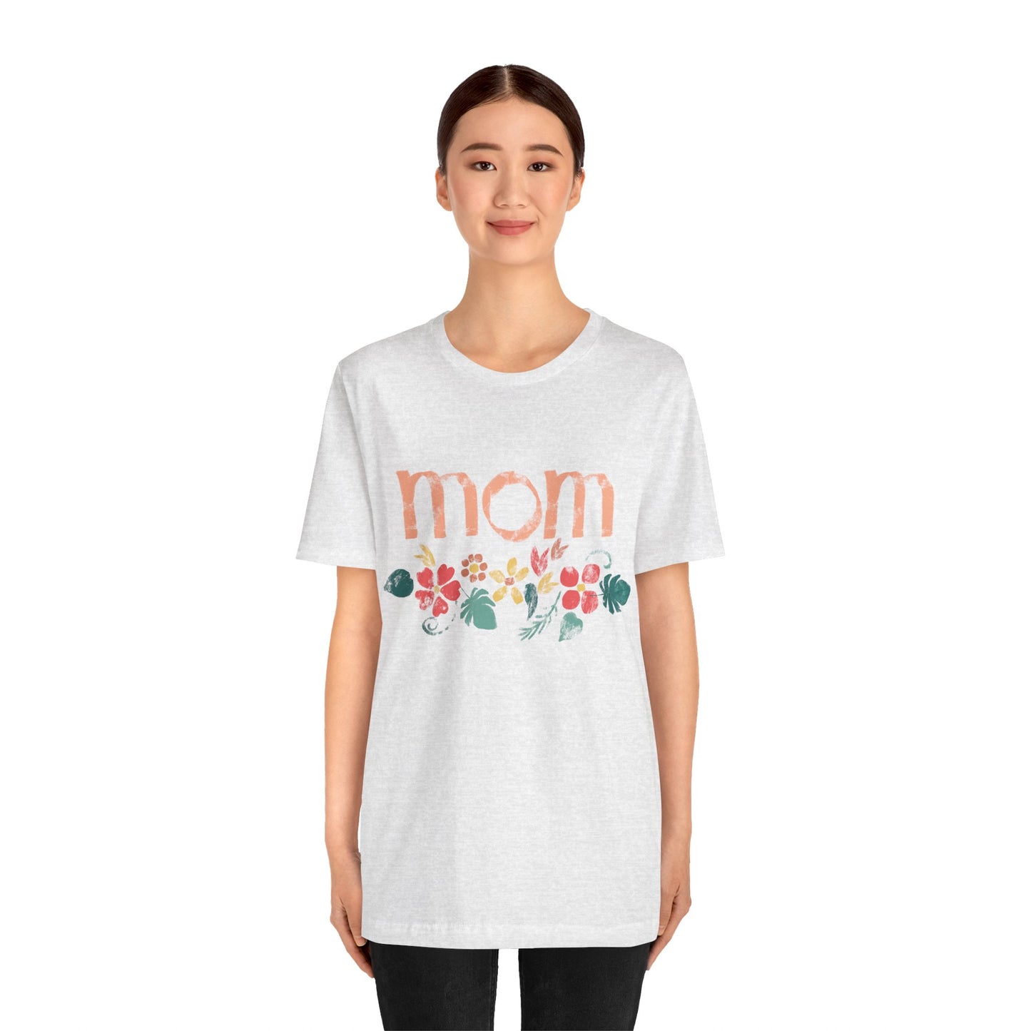 Unisex Jersey Short Sleeve Tee, Model "Mom3"