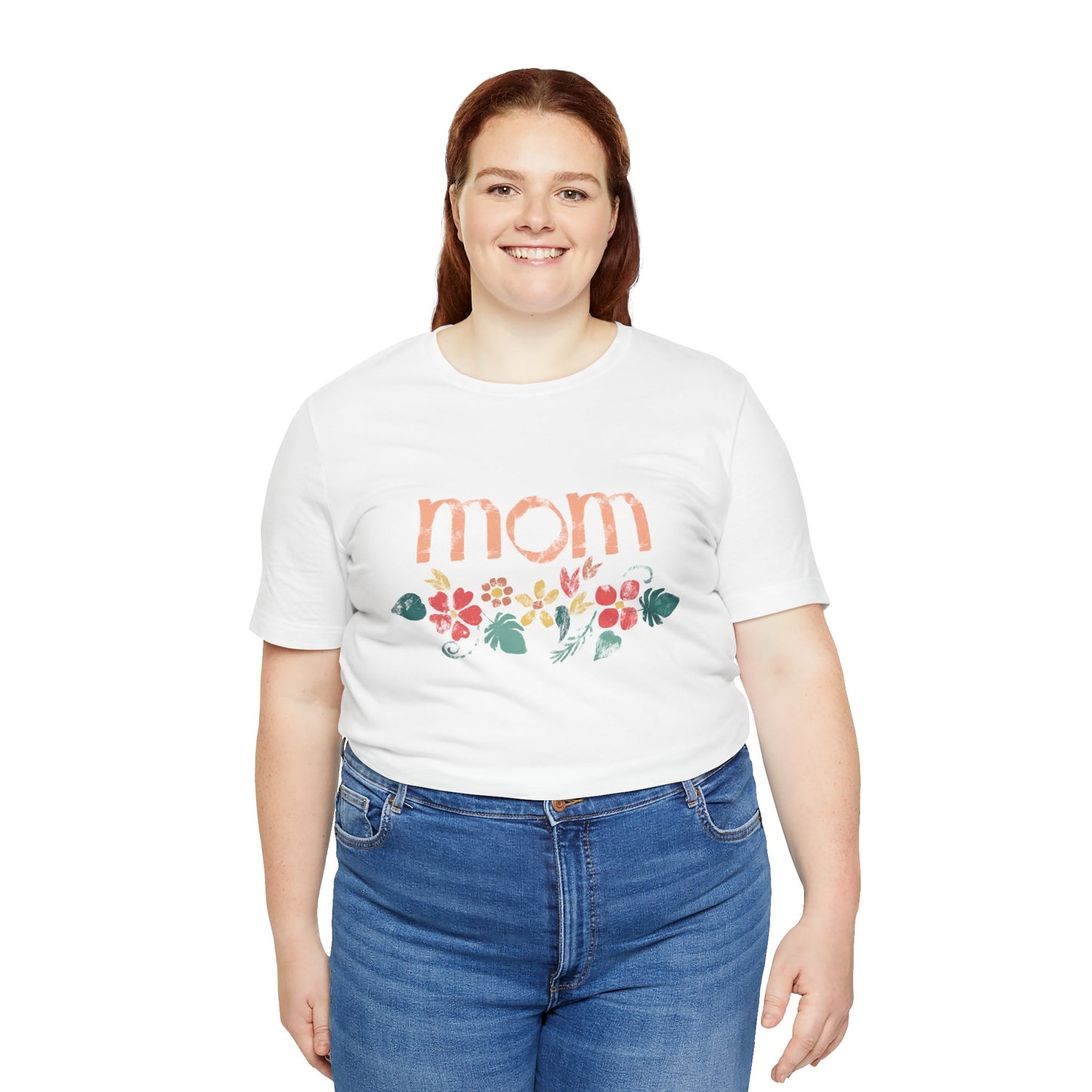 Unisex Jersey Short Sleeve Tee, Model "Mom3"