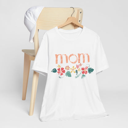 Unisex Jersey Short Sleeve Tee, Model "Mom3"