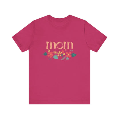 Unisex Jersey Short Sleeve Tee, Model "Mom3"