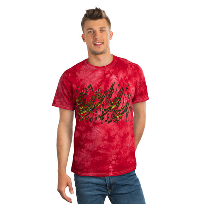 Tie-Dye Tee, Crystal, Model T-S-21