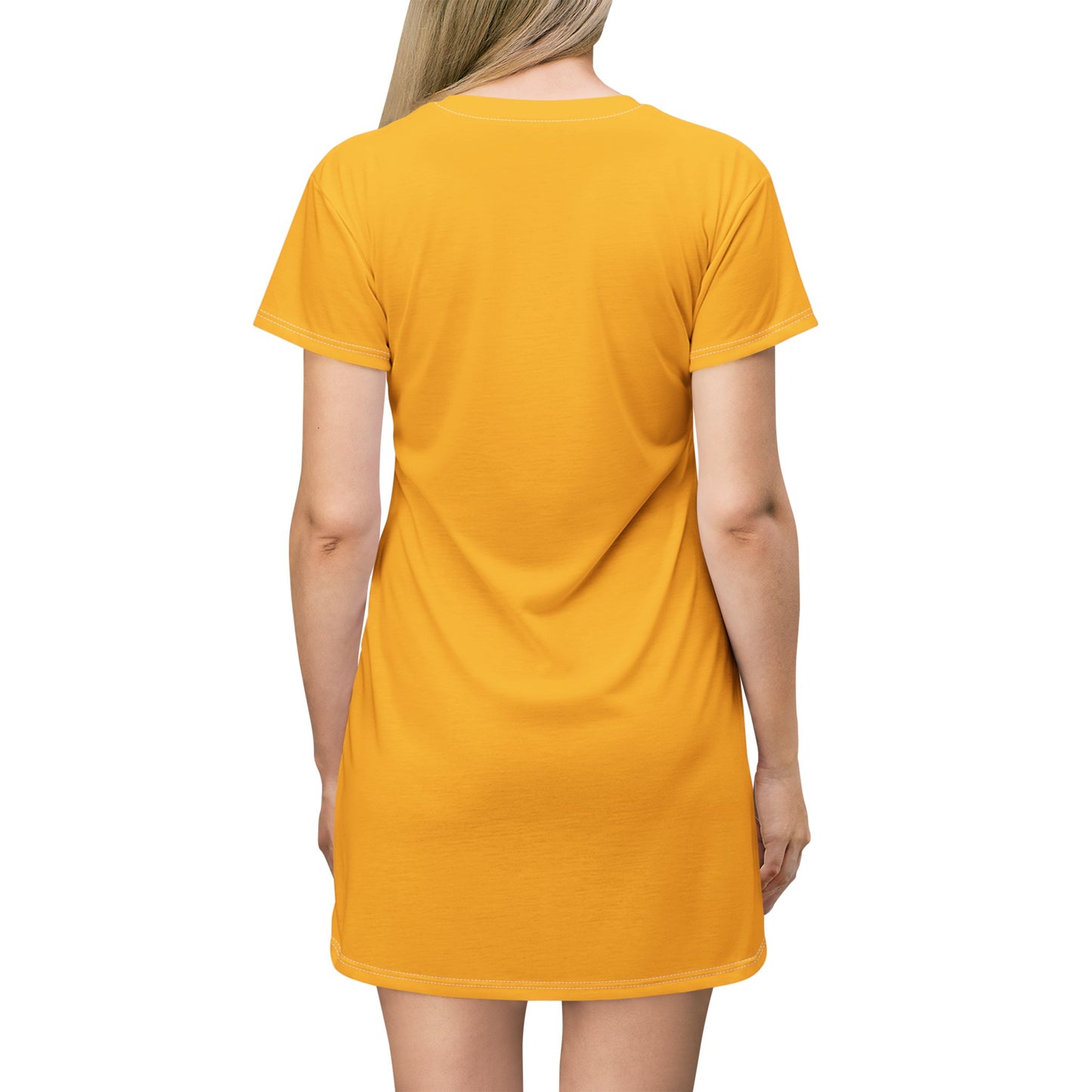 T-Shirt Dress (AOP), Model "Mom6"