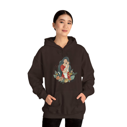 Unisex Heavy Blend™ Hooded Sweatshirt, Model "Mom"