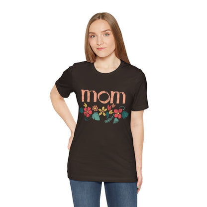 Unisex Jersey Short Sleeve Tee, Model "Mom3"