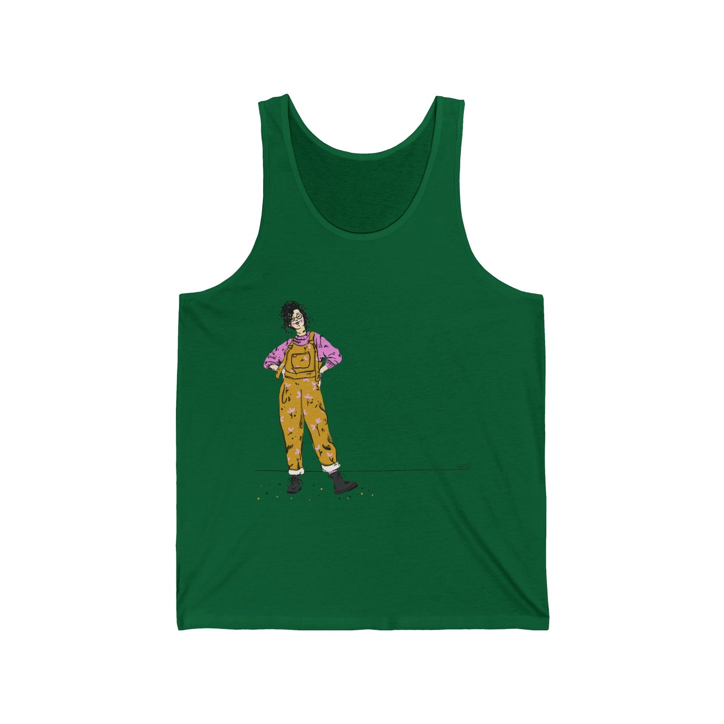 Unisex Jersey Tank, Model D-5