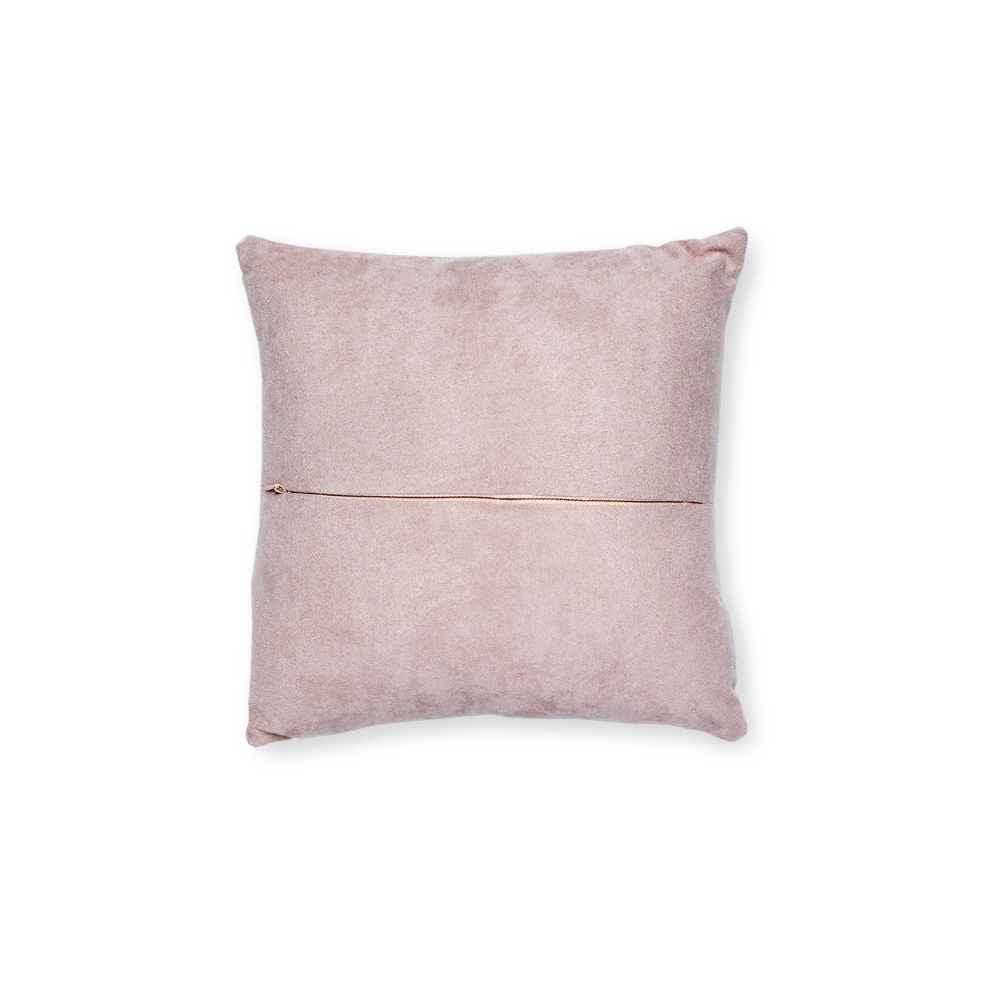 Square Pillow - Pink Back "BAHAREH"