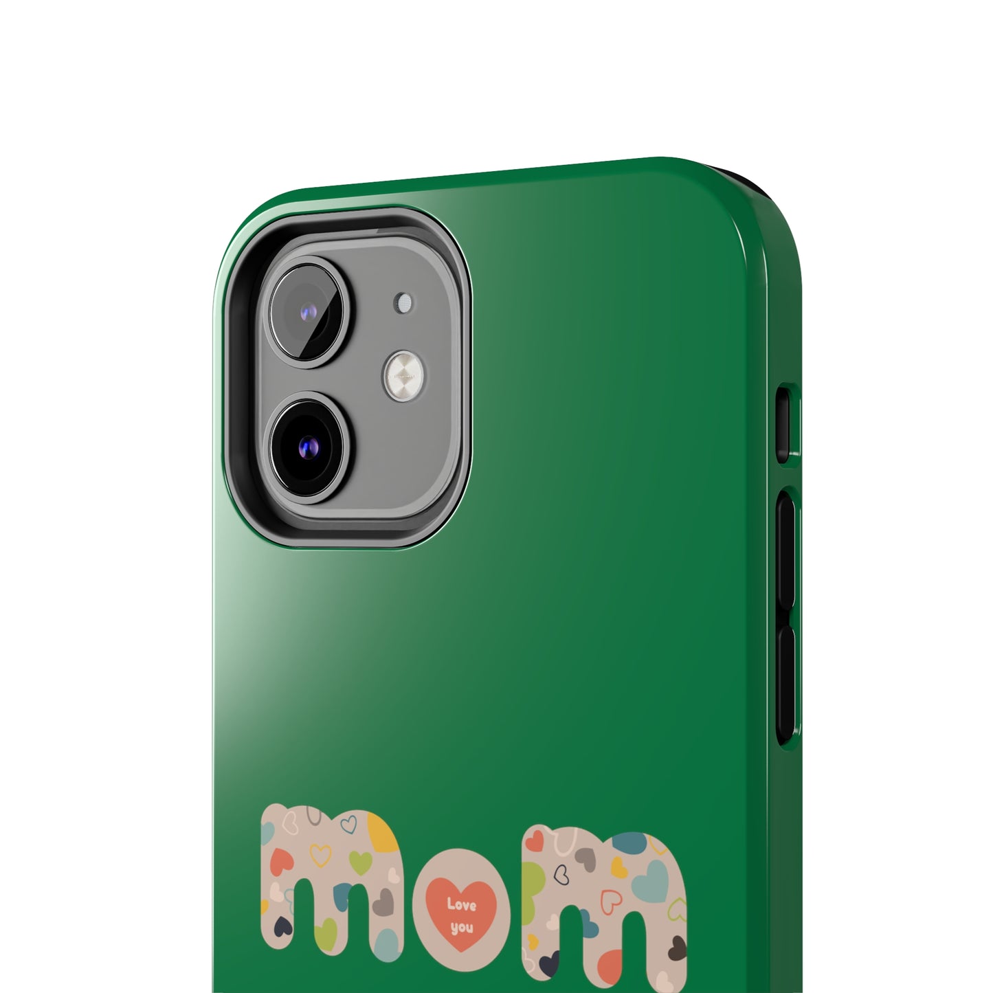 Tough Phone Cases, "Mom6" Green