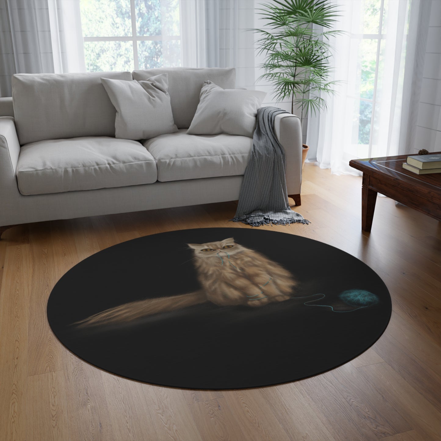 Round Rug "SHUGA"