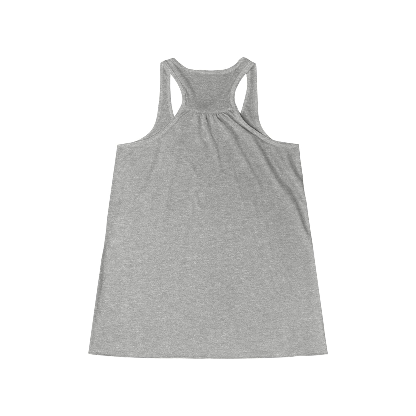 Women's Flowy Racerback Tank, Model "Kharmagas"