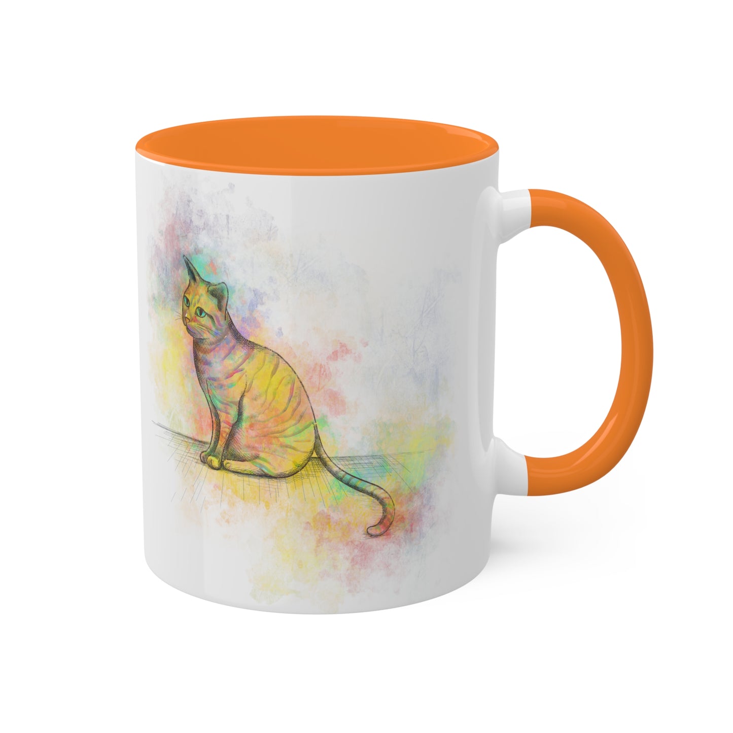 Love Mug MODEL "Pishi", Green