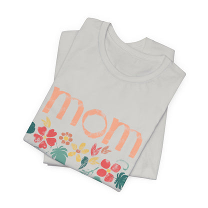 Unisex Jersey Short Sleeve Tee, Model "Mom3"