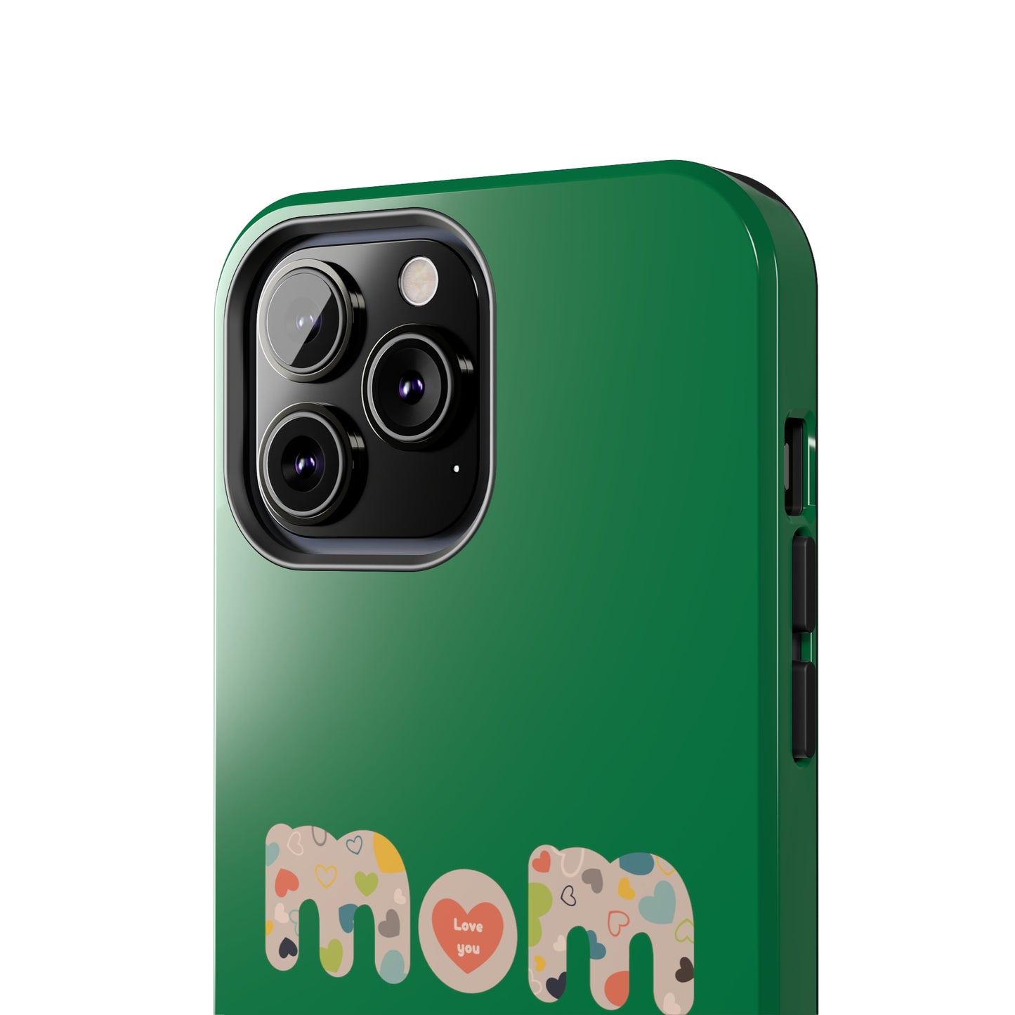 Tough Phone Cases, "Mom6" Green