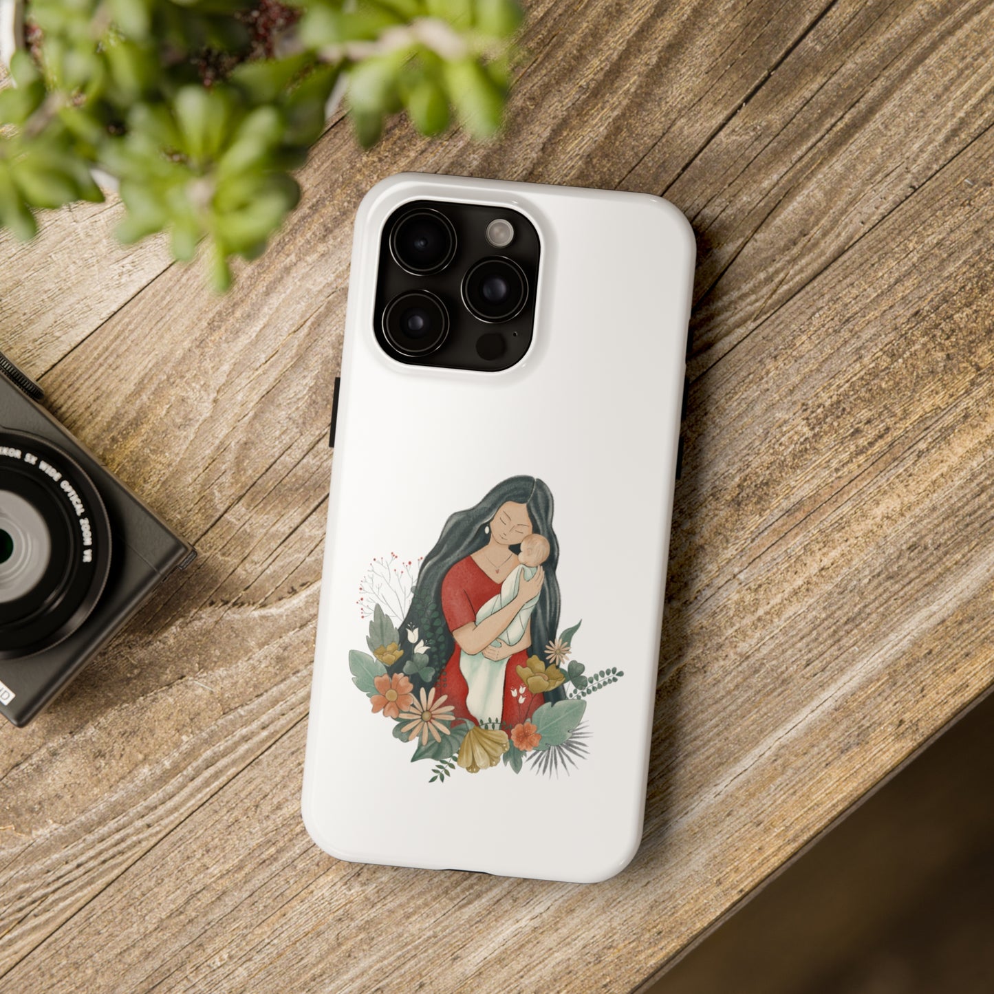 Persian Calligraphy Phone Case, Model "Mom"