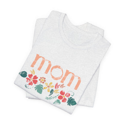 Unisex Jersey Short Sleeve Tee, Model "Mom3"