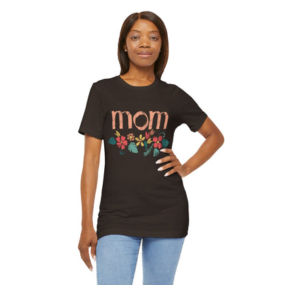 Unisex Jersey Short Sleeve Tee, Model "Mom3"