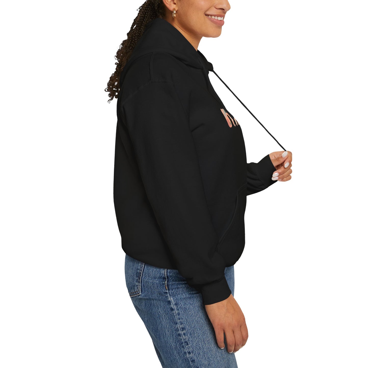 Unisex Heavy Blend™ Hooded Sweatshirt, Model "Mom2"