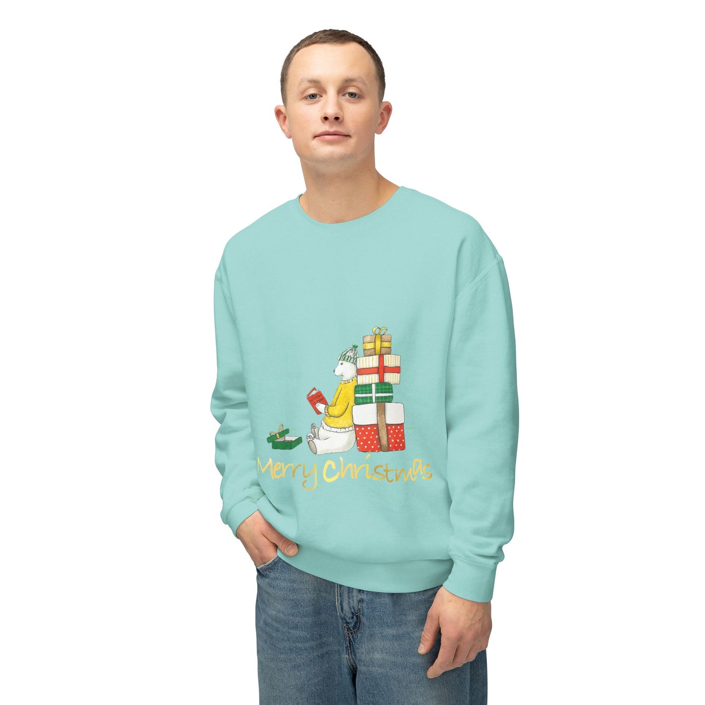 Christmas Crewneck Sweatshirt - Unisex Lightweight