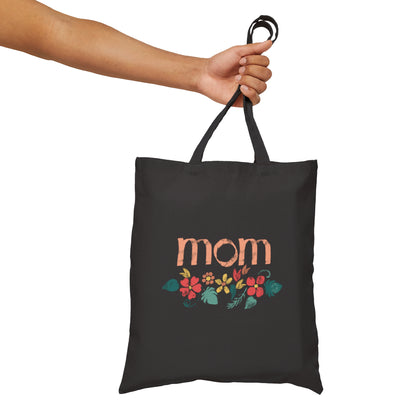 Cotton Canvas Tote Bag, Model "Mom3"