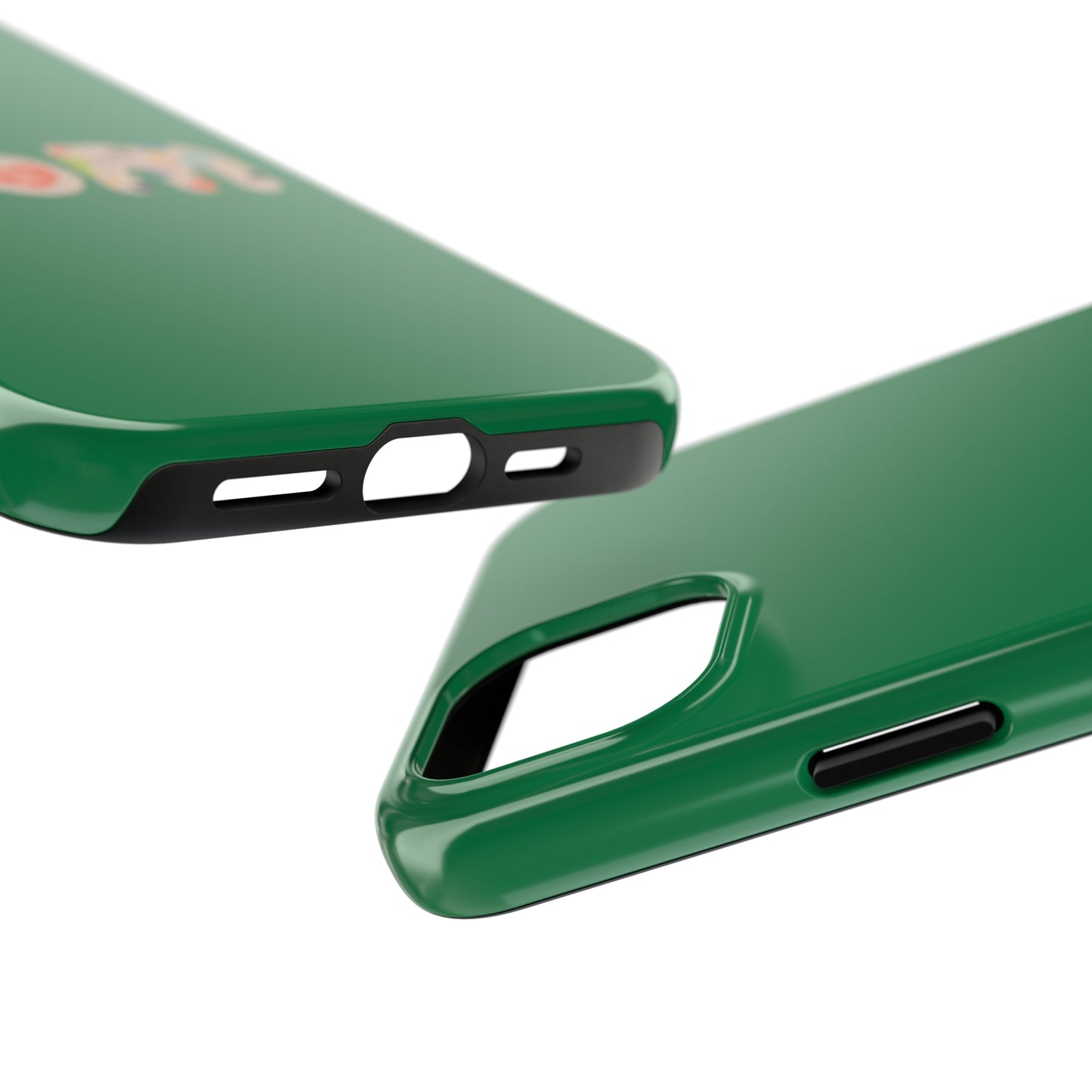 Tough Phone Cases, "Mom6" Green