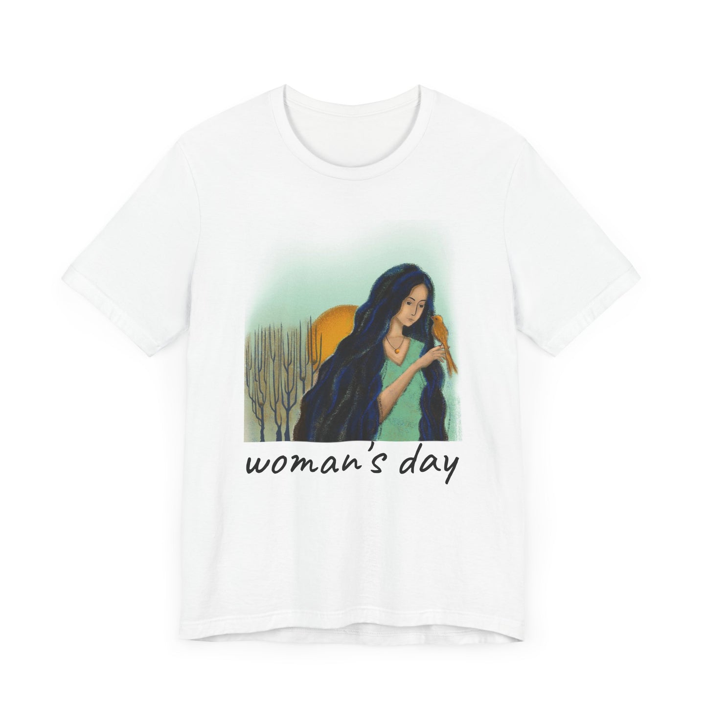 Empowering Women's Day Tee, Feminist T-Shirt, Gift for Her, Women's Rights Shirt, Modern Art Apparel