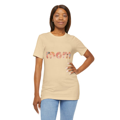 Unisex Jersey Short Sleeve Tee, Model "Mom2"