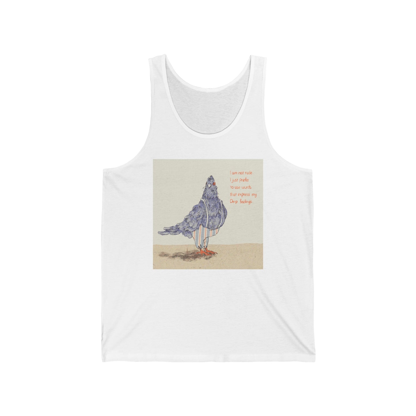 Unisex Jersey Tank, Model D-4