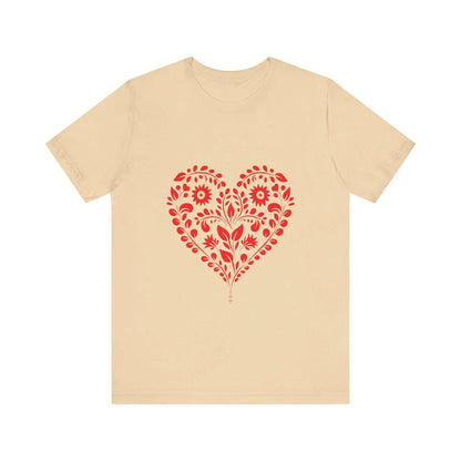 Cute colorful T-shirt with snowman design, perfect Valentine gift, 100% cotton, valentines day shirts.