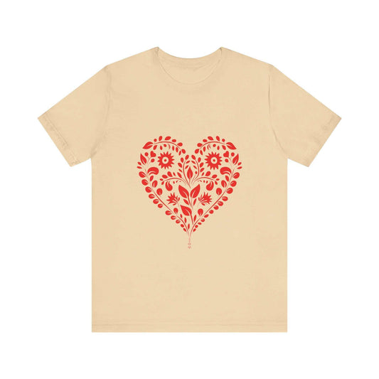 Cute colorful T-shirt with snowman design, perfect Valentine gift, 100% cotton, valentines day shirts.