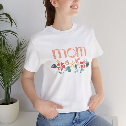 Unisex Jersey Short Sleeve Tee, Model "Mom3"