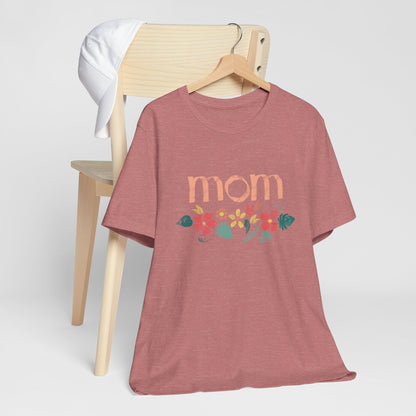 Unisex Jersey Short Sleeve Tee, Model "Mom3"