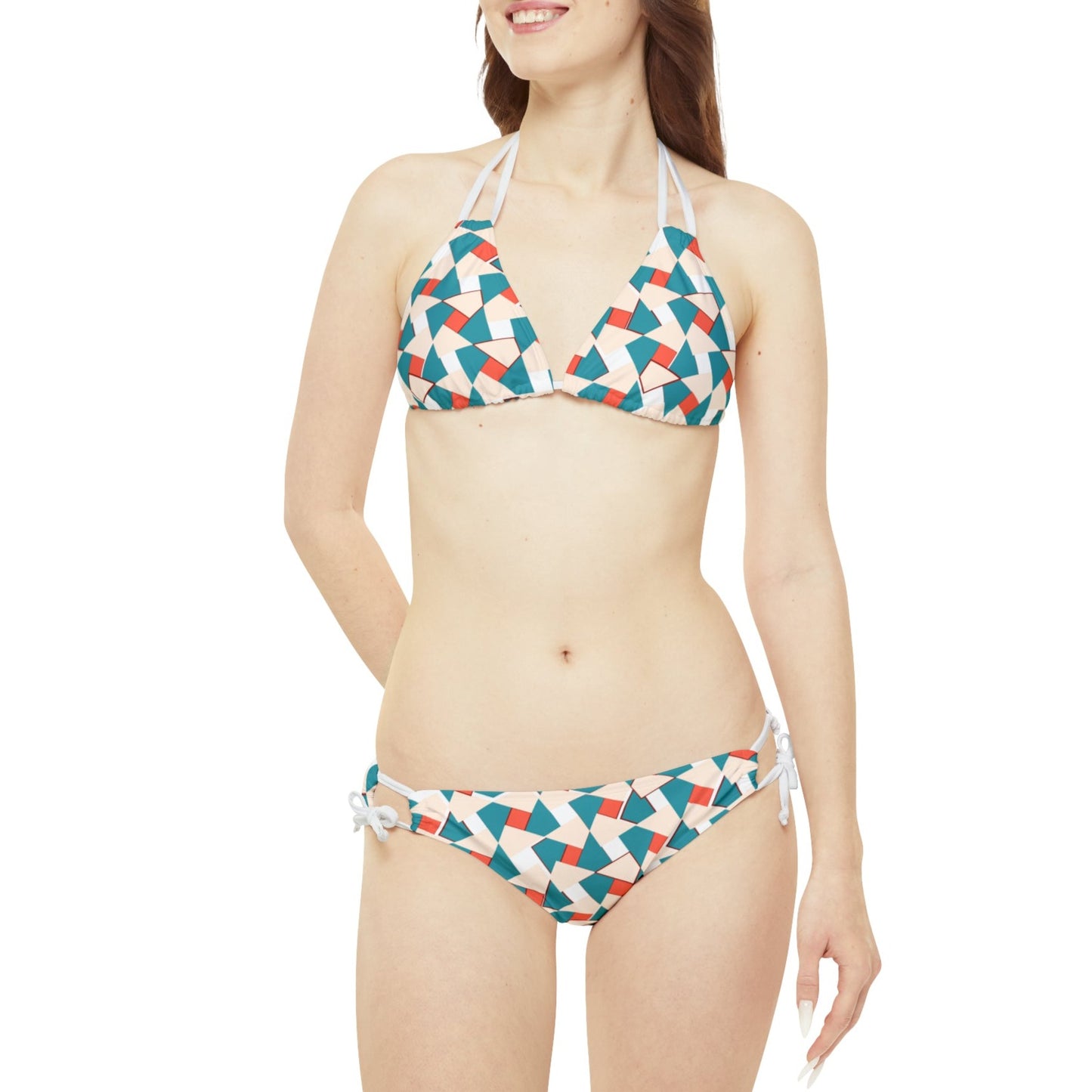 Strappy Bikini Set, MODEL B-P-12