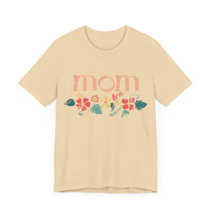 Unisex Jersey Short Sleeve Tee, Model "Mom3"