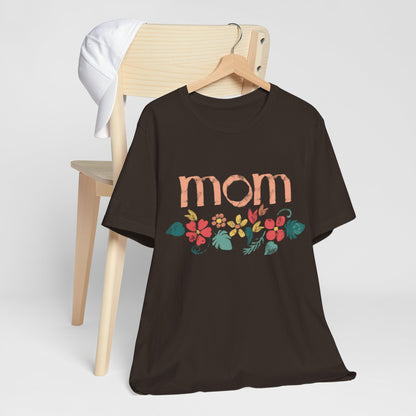 Unisex Jersey Short Sleeve Tee, Model "Mom3"