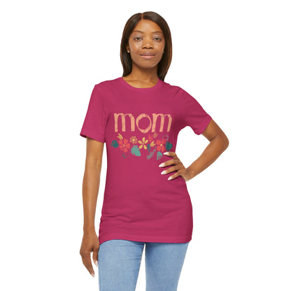 Unisex Jersey Short Sleeve Tee, Model "Mom3"