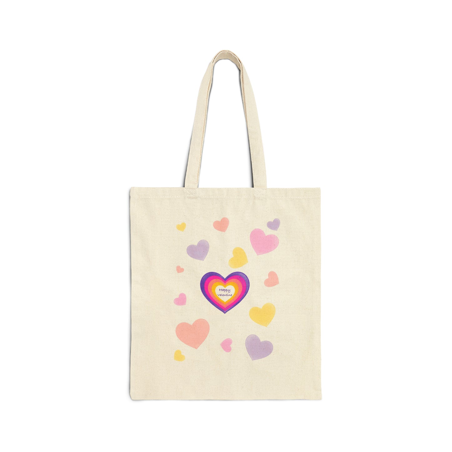 Cotton Canvas Tote Bag, Model "Hurts2"