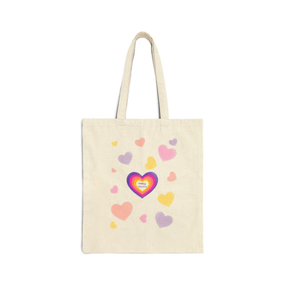 Cotton Canvas Tote Bag, Model "Hurts2"