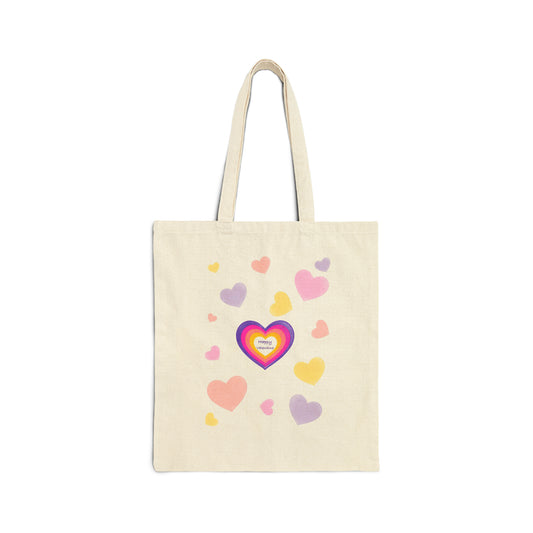 Cotton Canvas Tote Bag, Model "Hurts2"